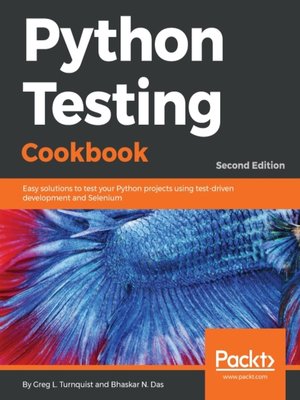 cover image of Python Testing Cookbook.